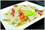 泡椒炒莲菜