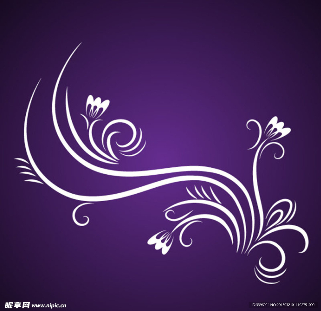 欧式花纹底纹