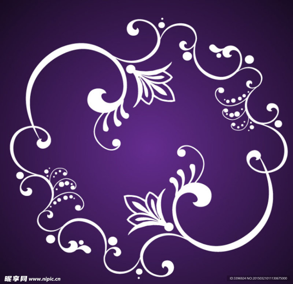 欧式花纹