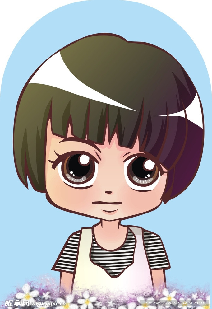 卡通女孩