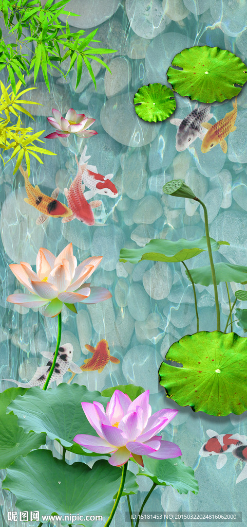 荷花图