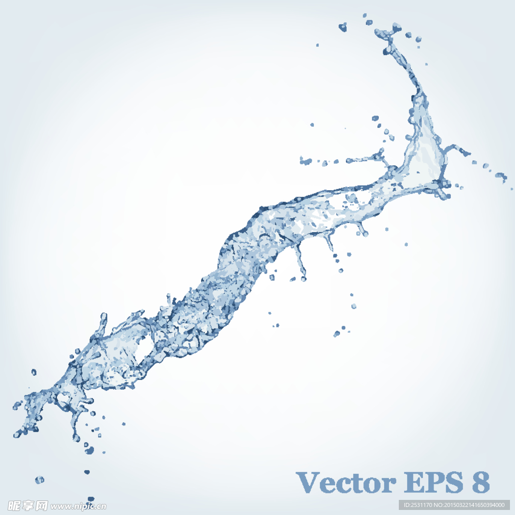 水花设计图__其他_广告设计_设计图库_昵图网nipic.com