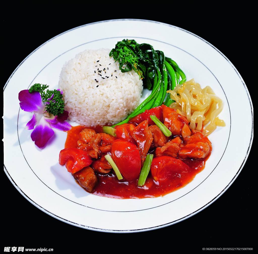 番茄鸡腿肉