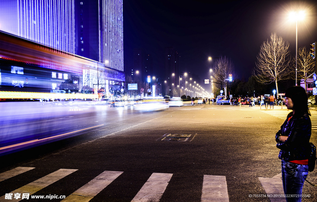 合肥中环城夜景