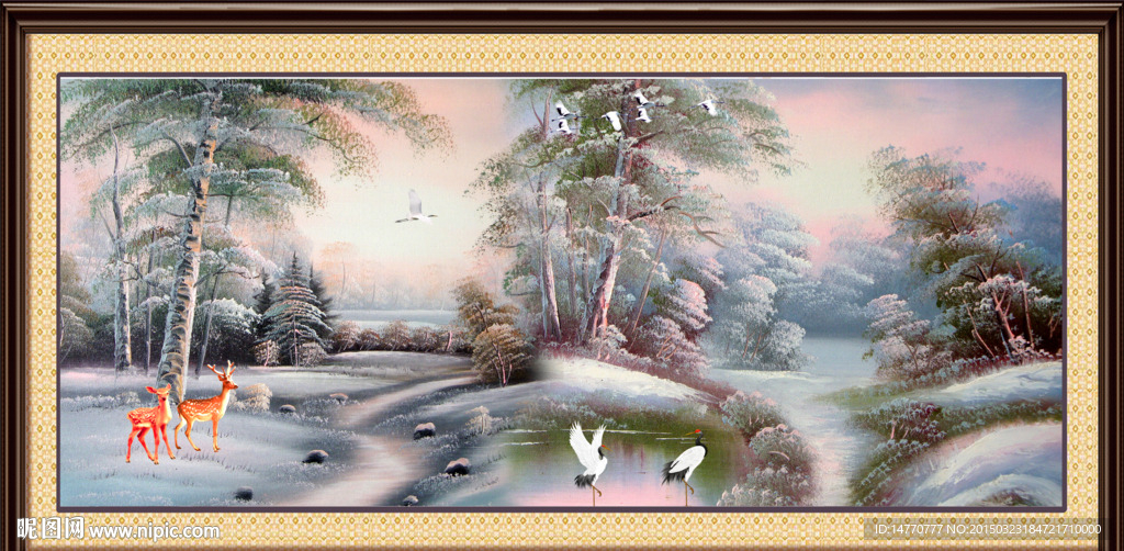 油画风景