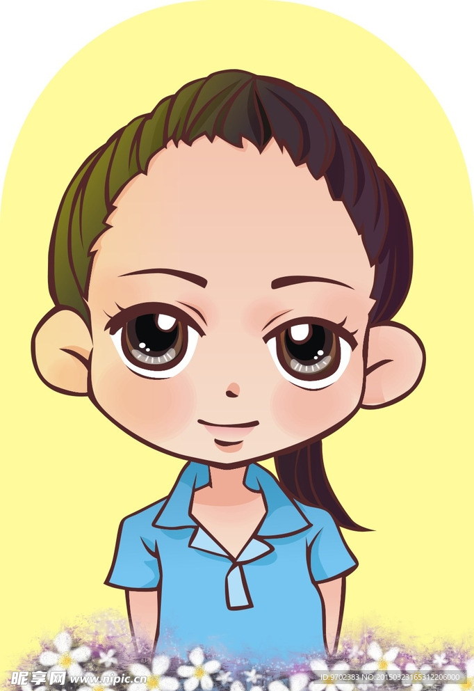 卡通女孩