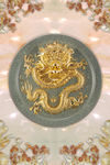 金龙浮雕玄关背景装饰画龙玉雕