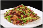 小炒腊猪脸