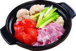 猪劲肉菜花西红柿