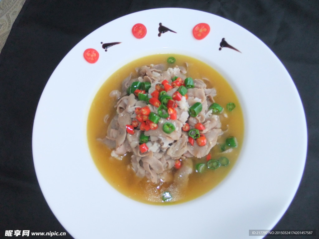 双椒肉片