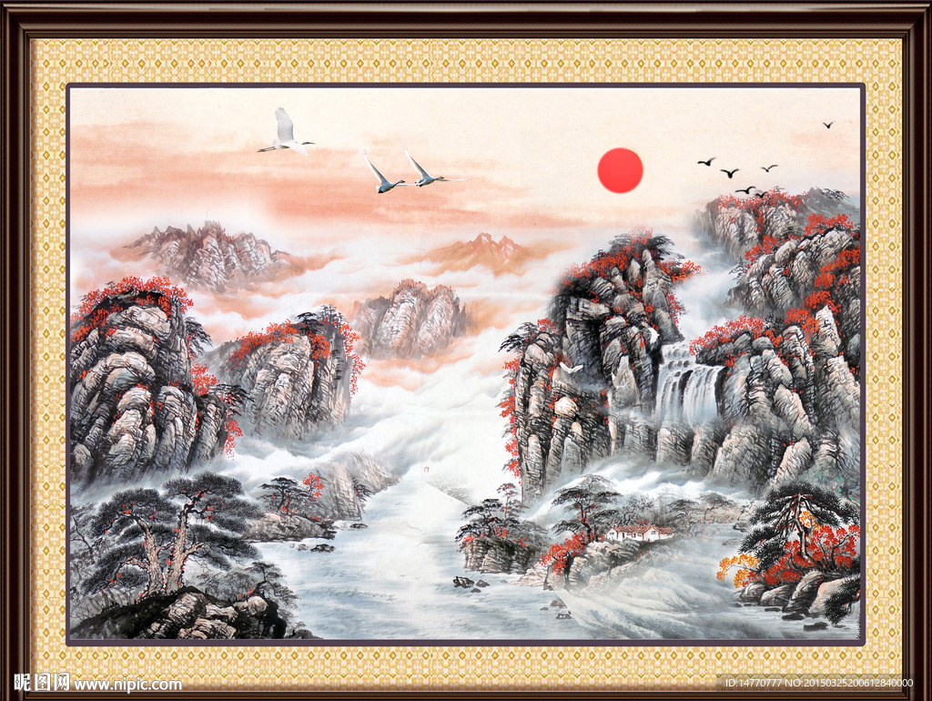 国画山水
