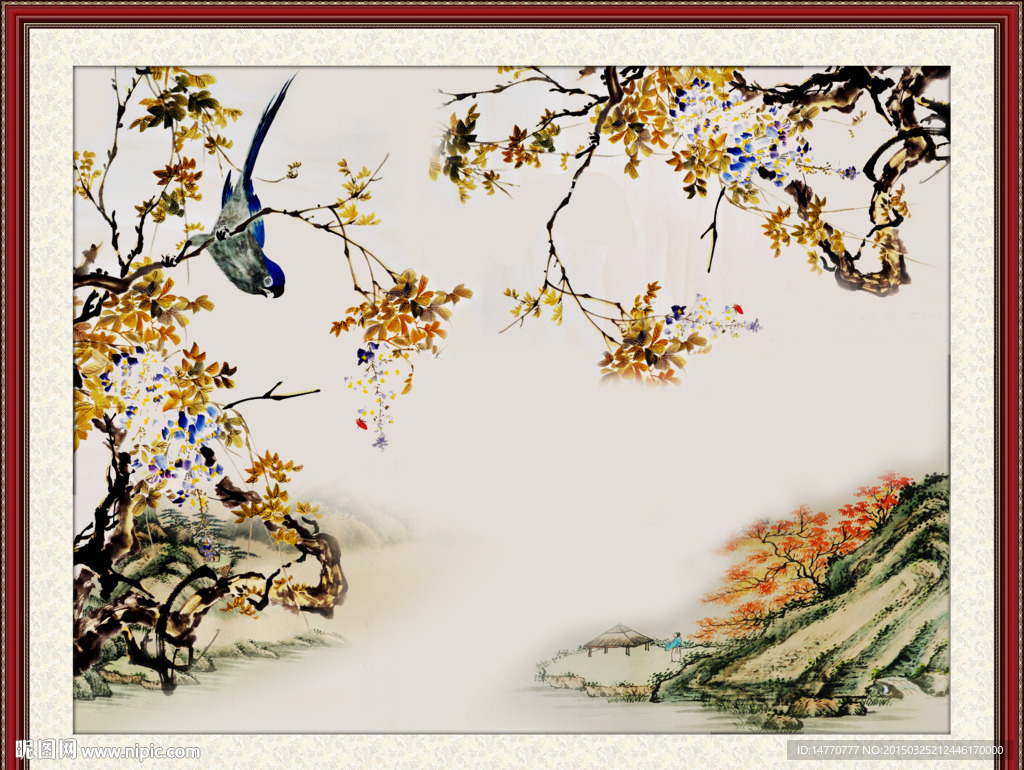 国画花鸟图