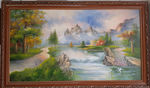 风景油画