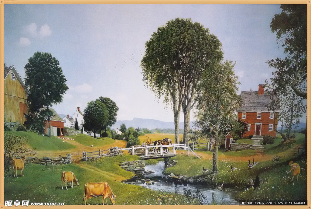 风景油画