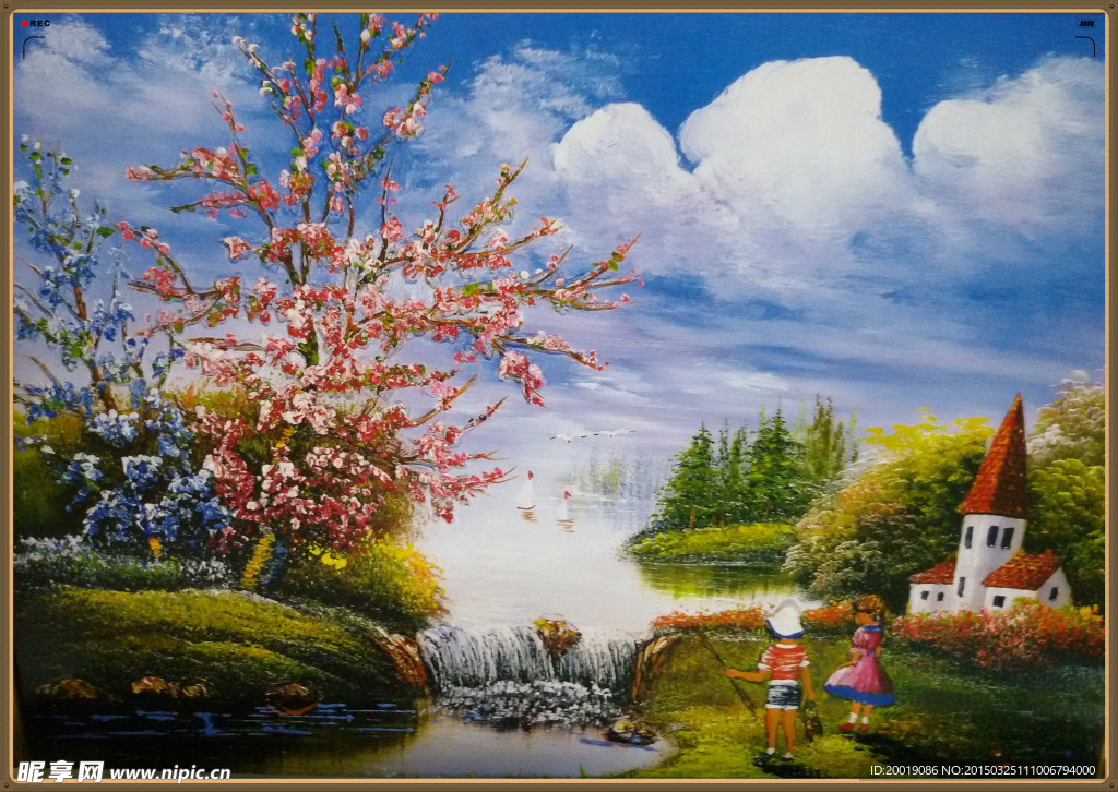 风景油画