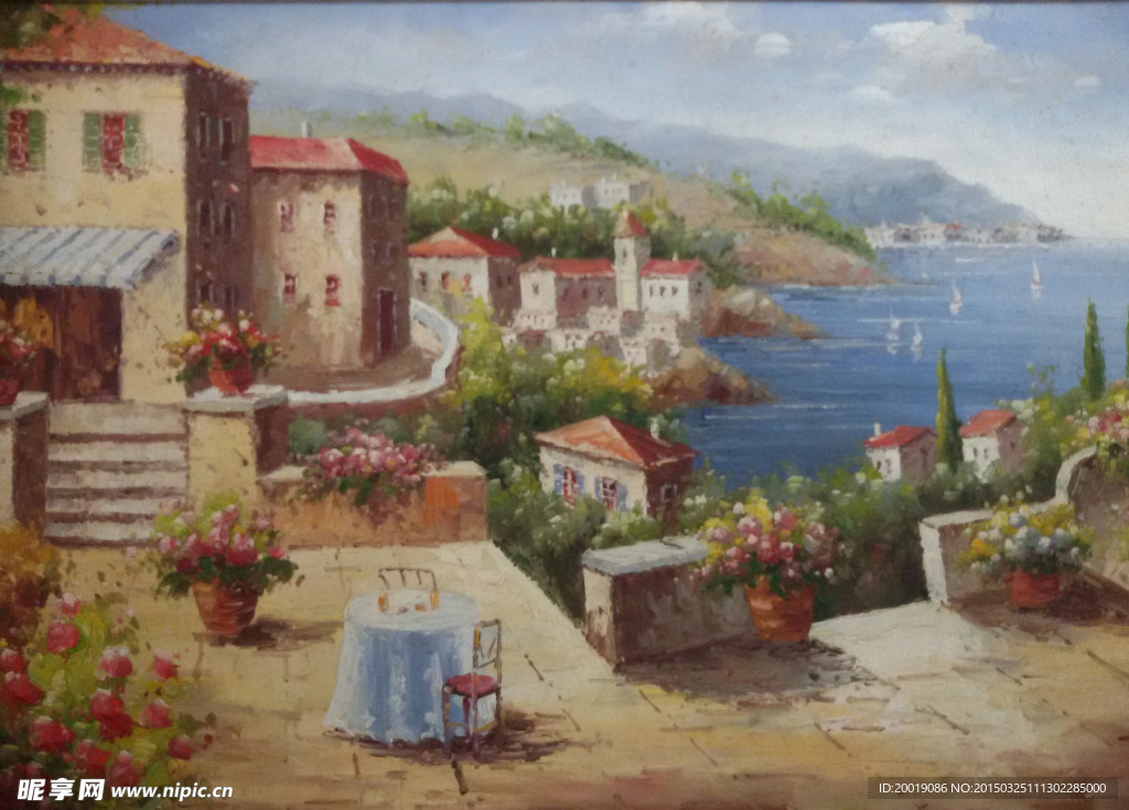 风景油画