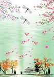 春天桃花