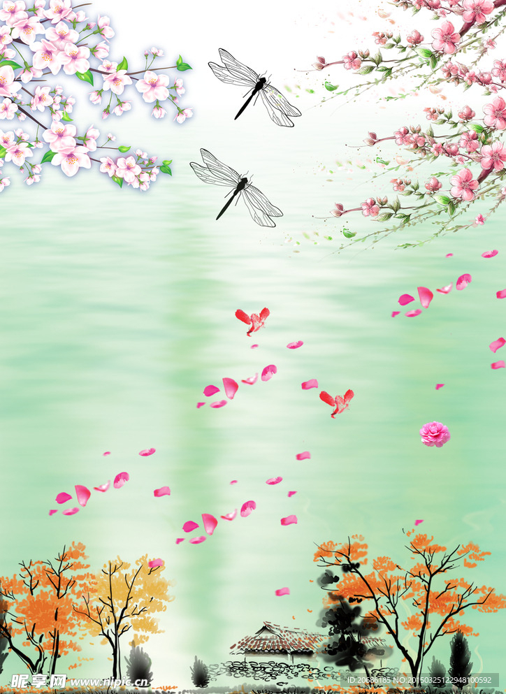 春天桃花