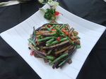 干豆炒茄子