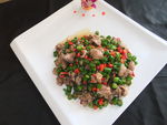 双椒肉沫
