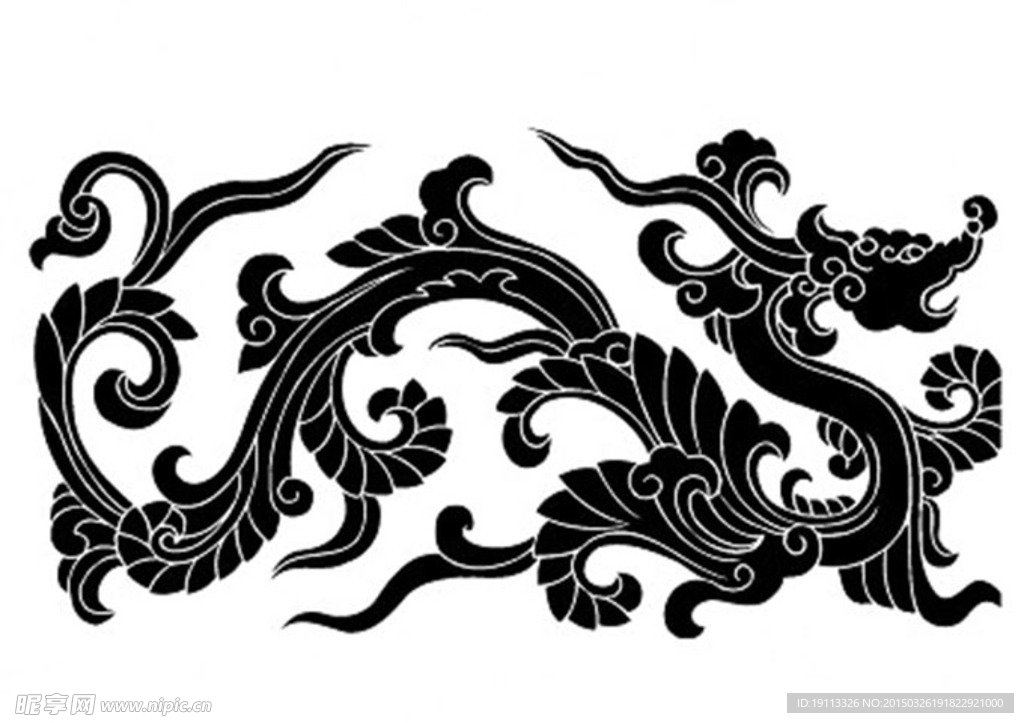 古典龙纹