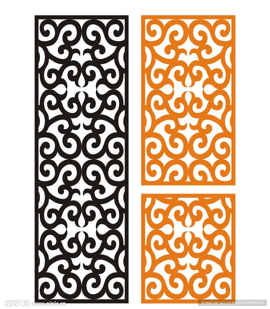 镂空花纹