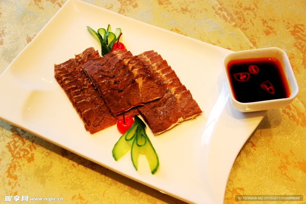 冷菜 五香白切牛腩