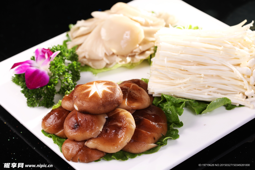 菌类三拼
