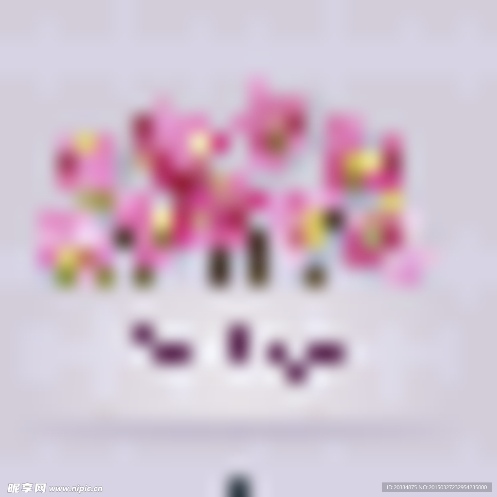 花朵宣传卡图片