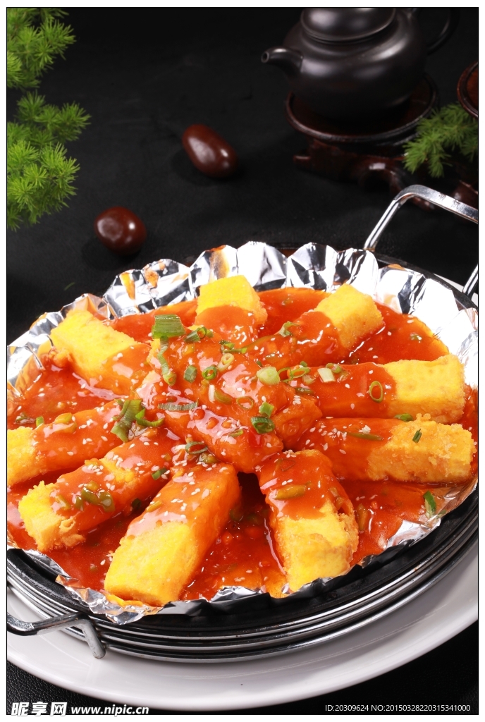 铁板霸王豆腐