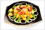 铁板海鲜日本豆腐