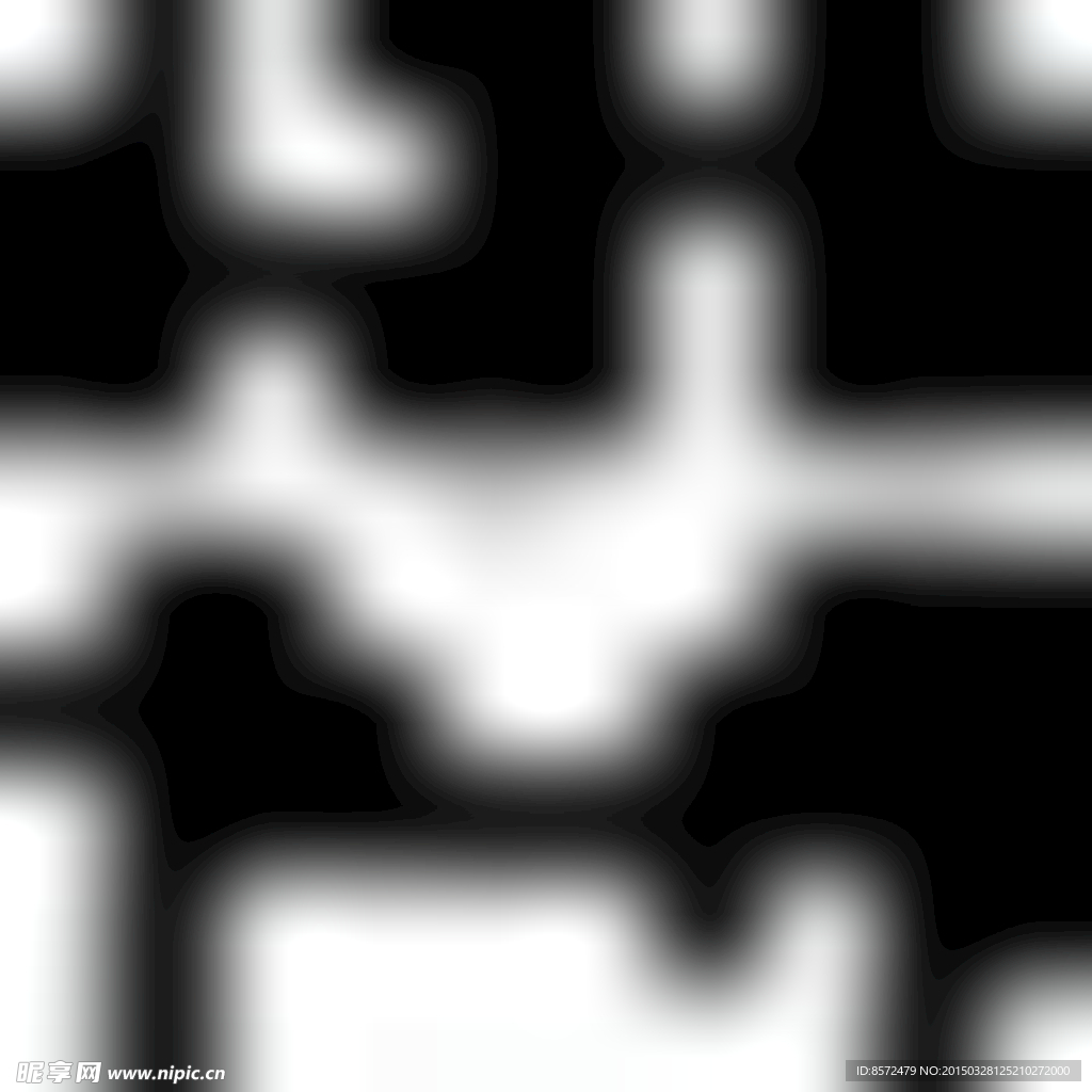 水墨字67890