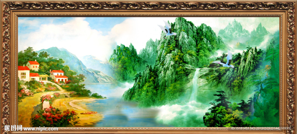 风景油画