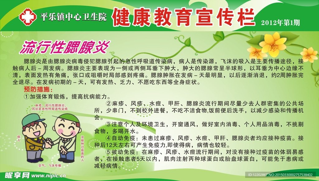 健康教育宣传栏