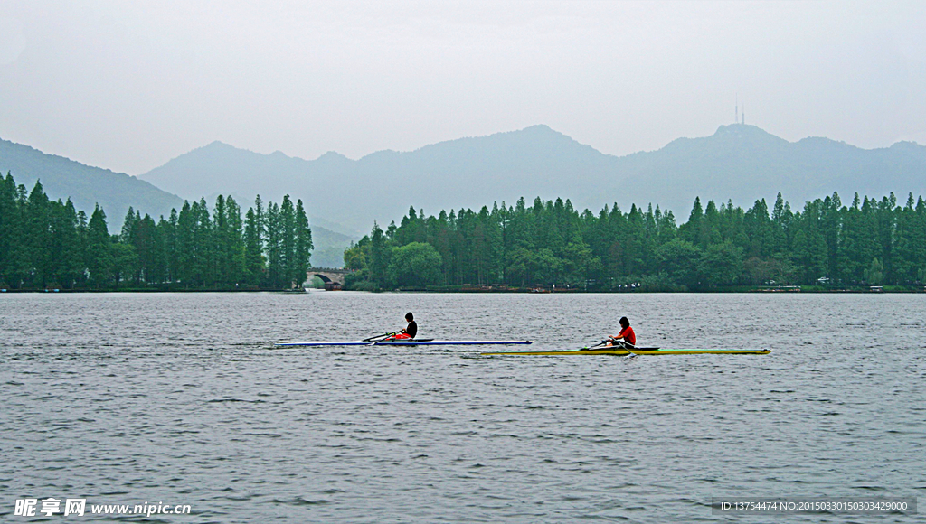 西湖景色