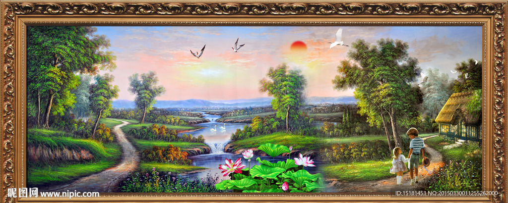 风景油画