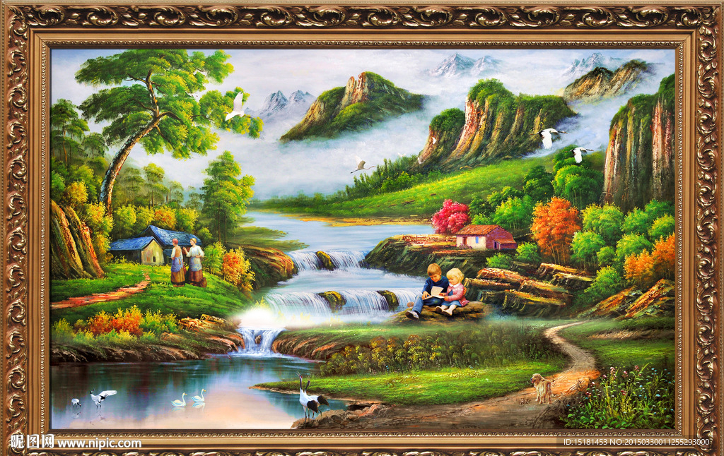 风景油画