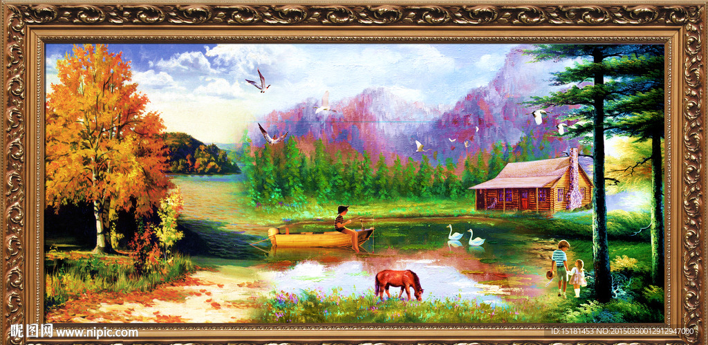 风景油画