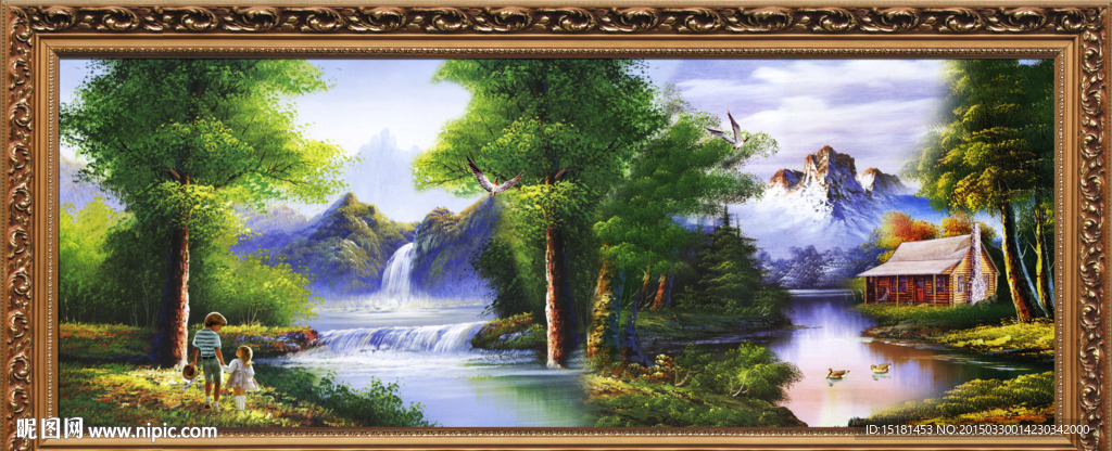 风景油画