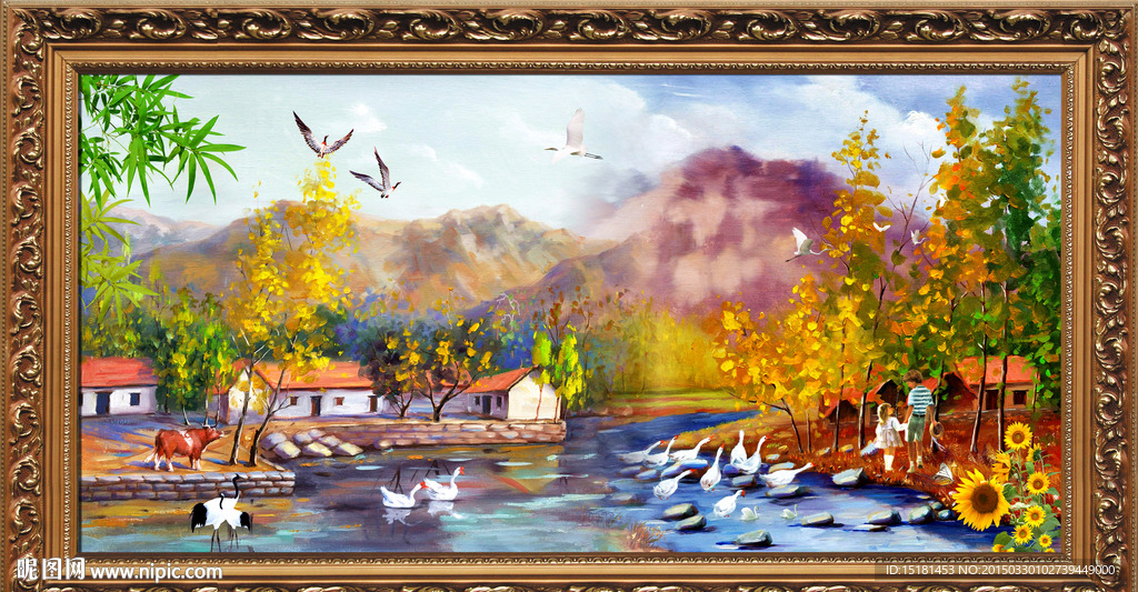 油画风景