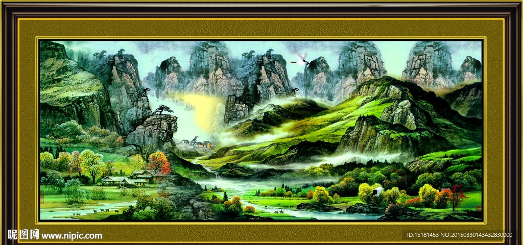国画风景