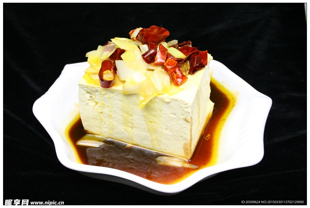 葱油豆腐
