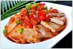 酸菜杆煎豆腐