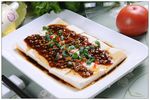 肉酱山水豆腐