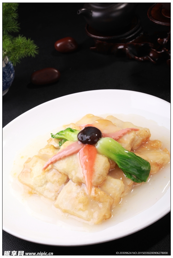 豫东扒豆腐一份