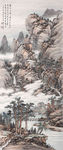 云峦溪山图