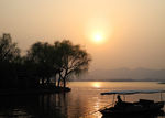 西湖夕阳