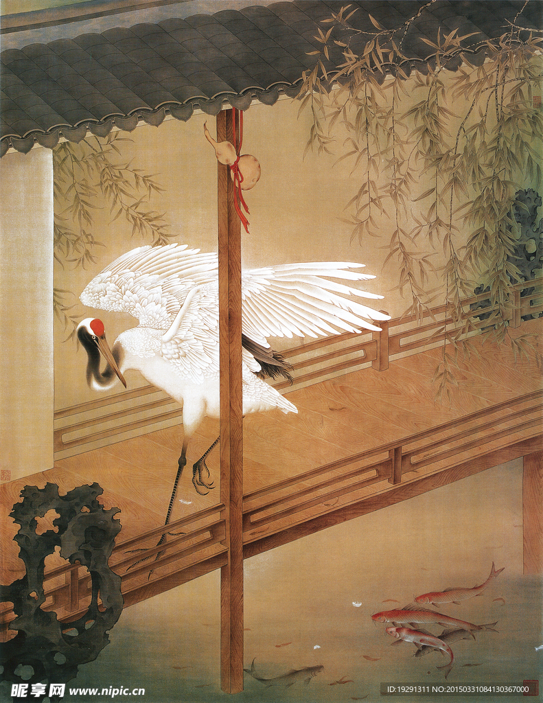 飞鹤国画