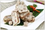 鹅肝煎藕饼