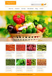 新鲜果蔬销售网站模板